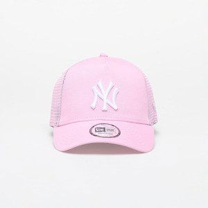 New Era New York Yankees League Essential Trucker Cap Pink/ White