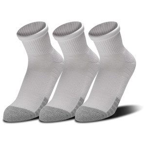 Under Armour Heatgear Quarter 3-Pack White