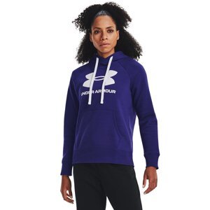 Under Armour Rival Fleece Logo Hoodie Blue