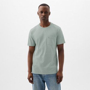 GAP Pocket Micro Logo Tee Frothy Aqua