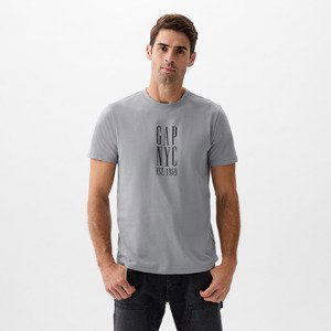 GAP Graphic Logo Tee Storm Cloud