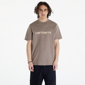 Tričko Carhartt WIP S/S Script T-Shirt UNISEX Branch/ Rattan S