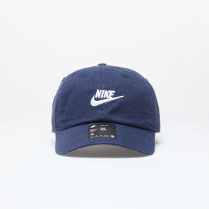 Kšiltovka Nike Club Unstructured Futura Wash Cap Midnight Navy/ White M/L