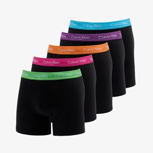 Boxerky Calvin Klein Cotton Stretch Boxer Brief 5-Pack Black M