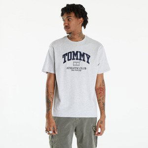 Tommy Jeans Varsity Logo T-Shirt Silver Grey