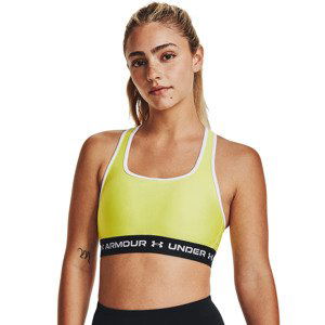 Under Armour Crossback Mid Bra Lime Yellow