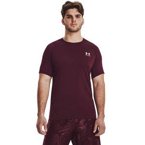 Under Armour Hg Armour Fitted Ss Dark Maroon