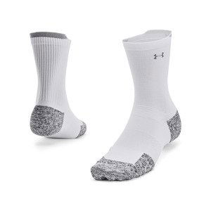 Ponožky Under Armour Ad Run Cushion 1-Pack Mid White M