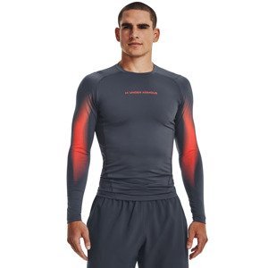 Under Armour Hg Armour Novelty Ls Downpour Gray