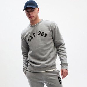 GAP Crewneck Logo Sweatshirt Pilot Grey