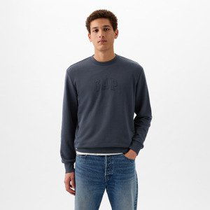 Mikina GAP Logo Crewneck Sweatshirt Deep Sailor Blue XS