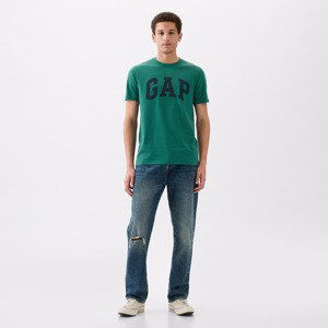 GAP Basic Logo Tee Jade Stone