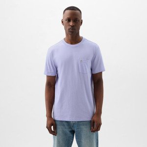 GAP Pocket Micro Logo Tee Fresh Lavender