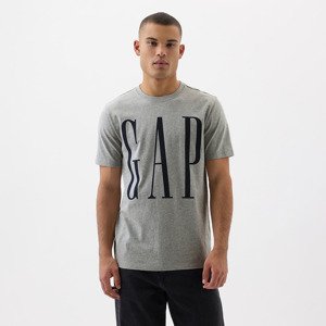 Tričko GAP Logo Tee Heather Grey S