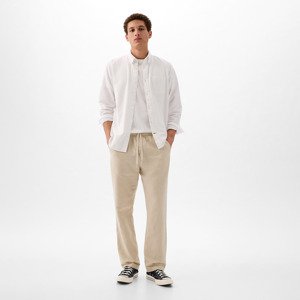 GAP Linen Pull On Pants Regular Grey