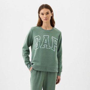 Mikina GAP Logo Sweatshirt Laurel Wreath Green 17-6 XXS