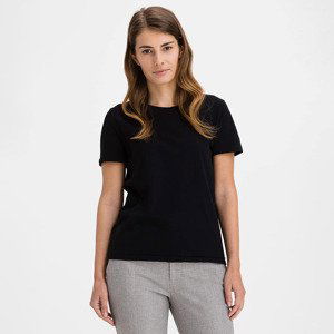 Tričko GAP Basic Crewneck Tee True Black V2 2 XXS