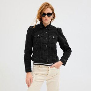 GAP Puff Sleeves Denim Jacket Black Wash