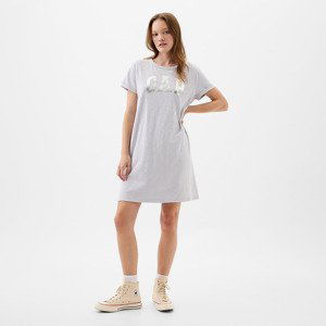 GAP Logo Dress Grey Matter