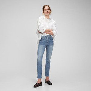 Kalhoty GAP Denim Pants Skinny - High Rise Light Indigo 6 W28