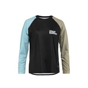 Horsefeathers W Quantum Ls Bike Jersey Aquatic