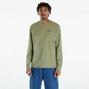 Patagonia M's L/S P-6 Logo Responsibili-Tee Buckhorn Green