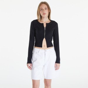 Nike Sportswear Chill Knit Women's Slim Full-Zip Ribbed Cardigan Black