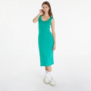 Šaty Urban Classics Ladies Rib Top Dress Fern Green L