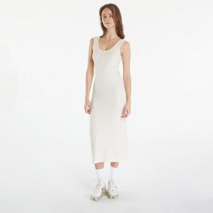 Urban Classics Ladies Rib Top Dress White Sand