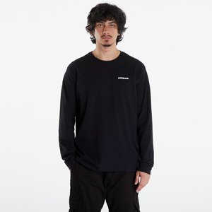 Patagonia M's LS P6 Logo Responsibili Tee Black