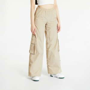 Dámské > Dámské kalhoty > Cargo Pants Urban Classics Ladies Wide Crinkle Nylon Cargo Pants Concrete