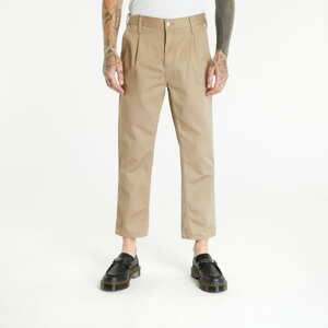 Kalhoty Carhartt WIP Abbott Pant Leather Stone Washed