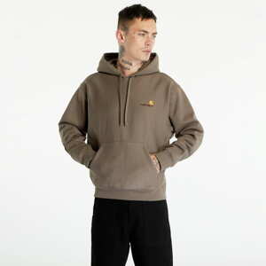 Mikina Carhartt WIP Hooded American Script Sweat Teide