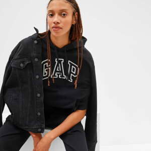 GAP V-Gap Heritage Pullover Hoodie True Black