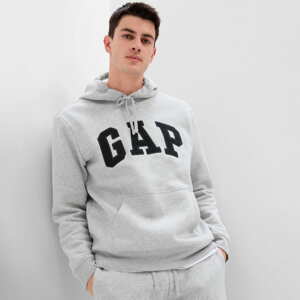 GAP Fleece Gap Arch Light Heather Grey