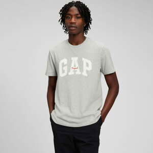 GAP V-Logo Original Arch Grey Heather