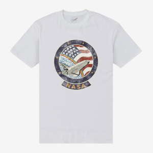 Queens Park Agencies - NASA Faded Unisex T-Shirt White