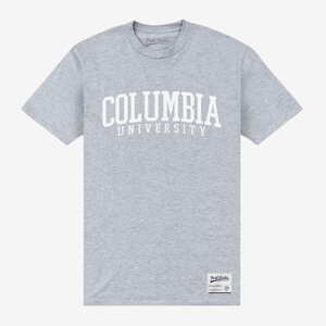 Queens Park Agencies - Columbia University Script Unisex T-Shirt Sport Grey