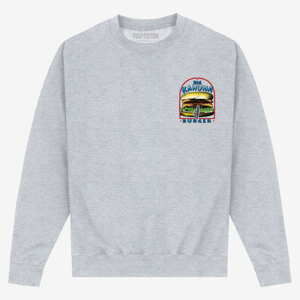 Queens Pulp Fiction - Big Kahuna Burger Unisex Sweatshirt Heather Grey