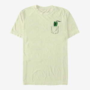 Queens Minecraft - POCKET CREEPER Unisex T-Shirt Natural