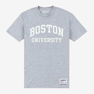 Queens Park Agencies - Boston University Script Unisex T-Shirt Sport Grey