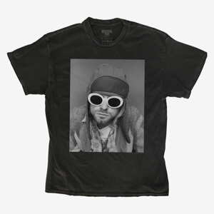 Queens Revival Tee - Sunglasses Portrait Unisex T-Shirt Black