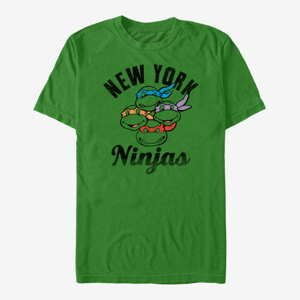 Queens Nickelodeon Teenage Mutant Ninja Turtles - New York Ninjas Unisex T-Shirt Kelly Green