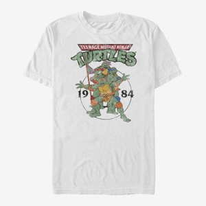 Queens Nickelodeon Teenage Mutant Ninja Turtles - Group Elite Unisex T-Shirt White