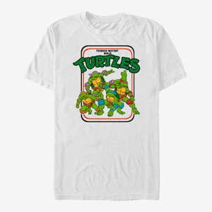 Queens Nickelodeon Teenage Mutant Ninja Turtles - Vinatge TMNT Unisex T-Shirt White