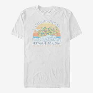 Queens Nickelodeon Teenage Mutant Ninja Turtles - Cowasurf Unisex T-Shirt White