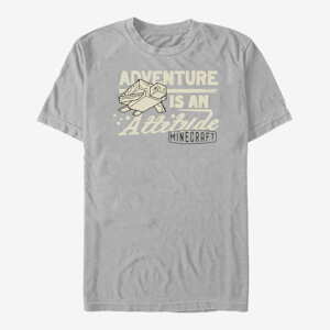 Queens Minecraft - Adventure an Attitude Unisex T-Shirt Ash Grey