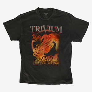 Queens Revival Tee - Trivium Golden Dragon Unisex T-Shirt Black