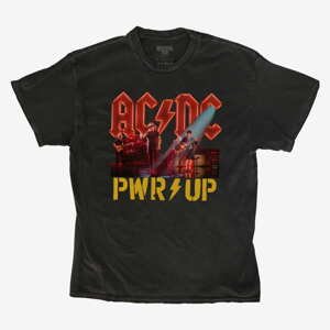 Queens Revival Tee - ACDC Power Up Stage Lights Unisex T-Shirt Black