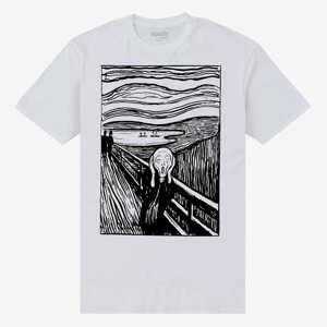 Queens Park Agencies - APOH Munch Lino Unisex T-Shirt White